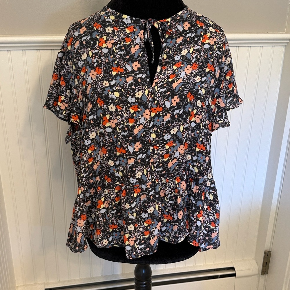 GAP Multicolor Floral Blouse